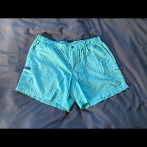 Columbia Women's Aqua Athletic Shorts